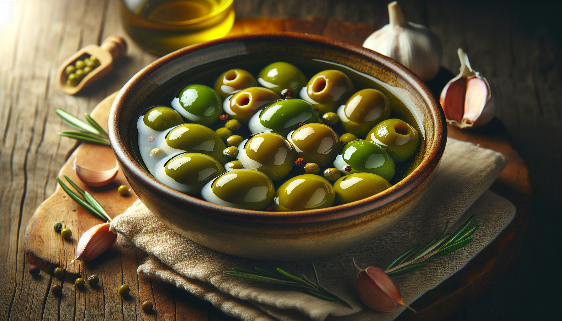 ricetta olive in salamoia